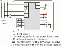 Circuit diagram CRYSTAL TESTSYSTEM