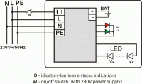 Circuit diagram PROFILIGHT AUTOTEST