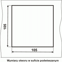 Obudowa KWADRA LED AUTOTEST